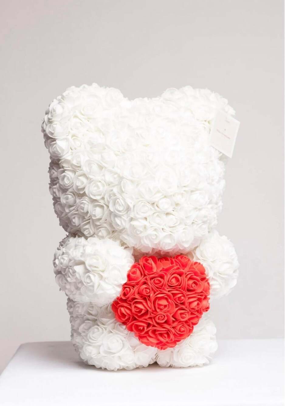 Large White Bear With Heart For Your Love Valentine